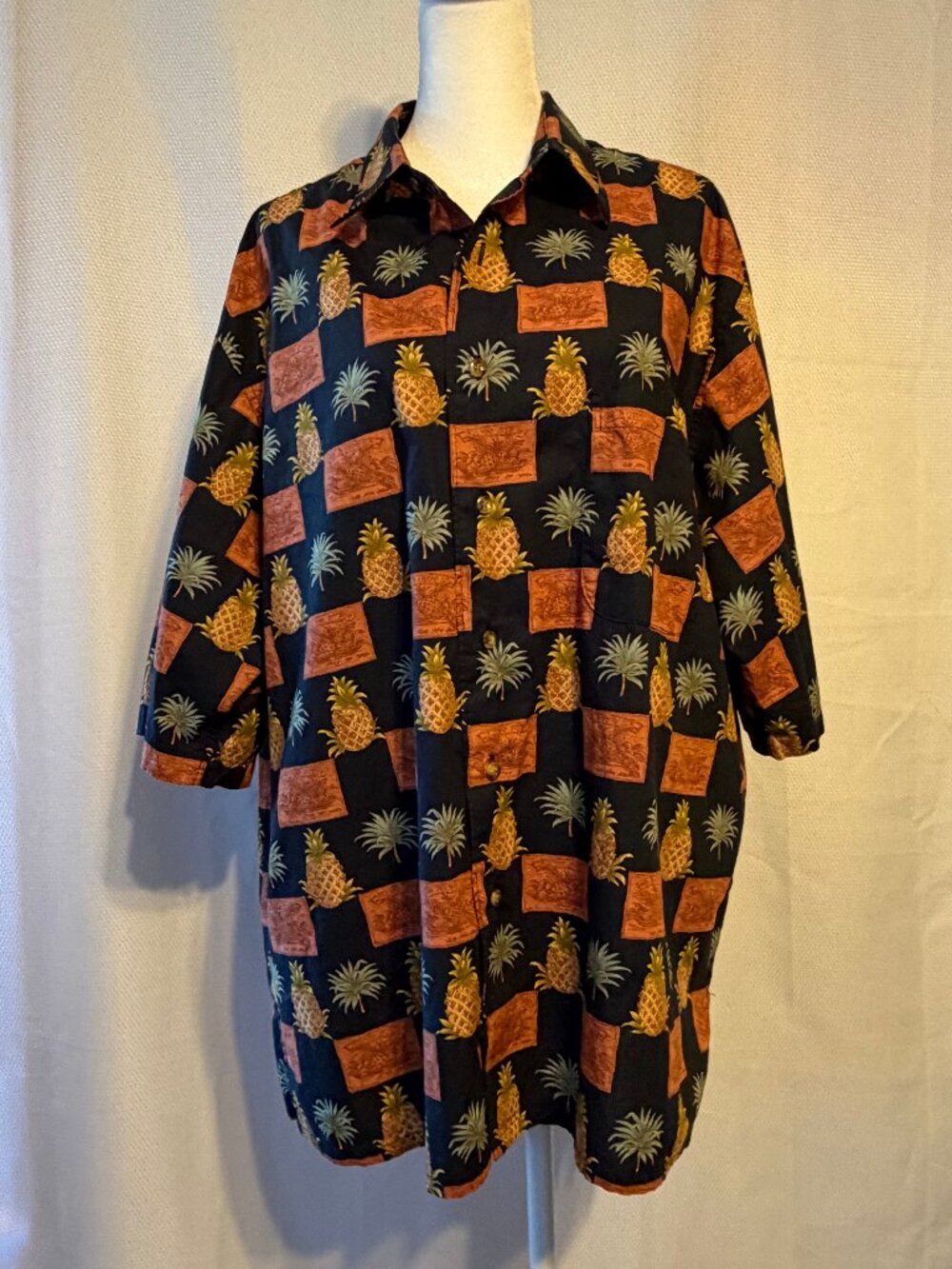 Vintage Reyn Spooner Regency Cotton Lawn Hawaiian Aloha Shirt